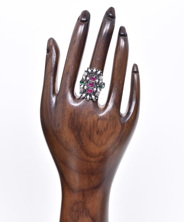 Temple Blossom Heritage Ring