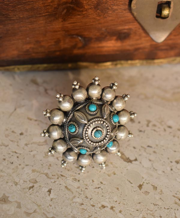 Temple Sunflower Ring