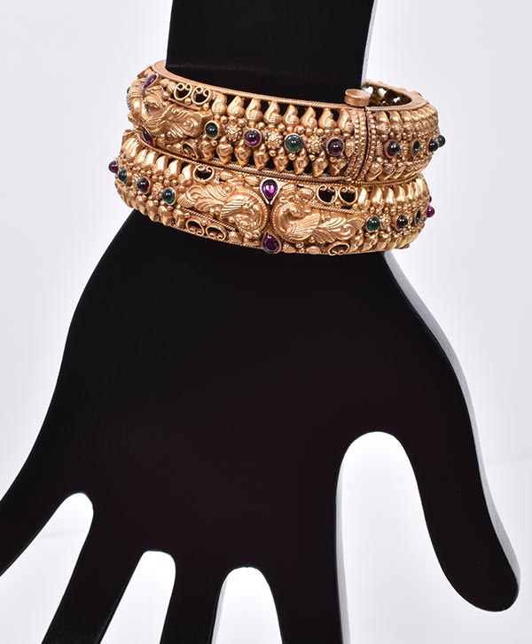 Peacock Treasure Bangles