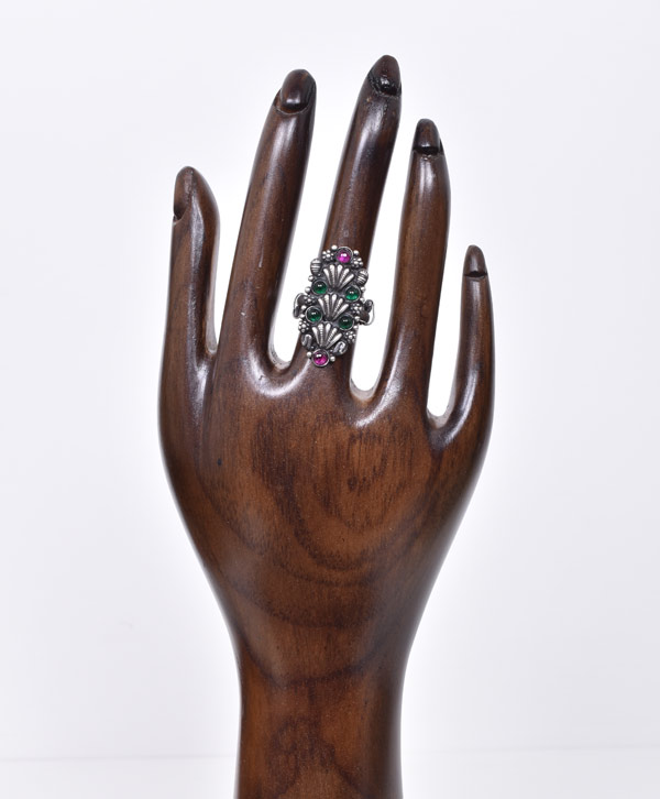 Scarlet Bloom Ring
