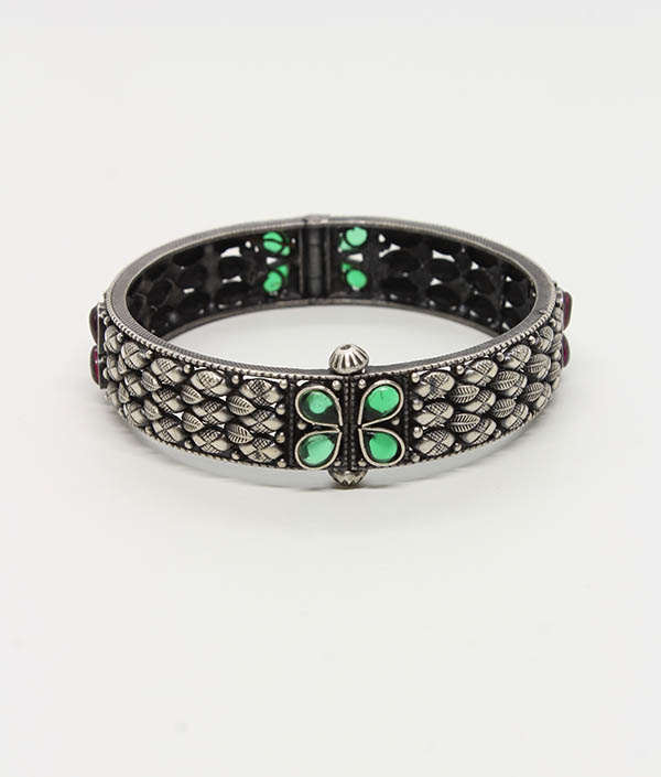 Divine Bloom Silver Kada