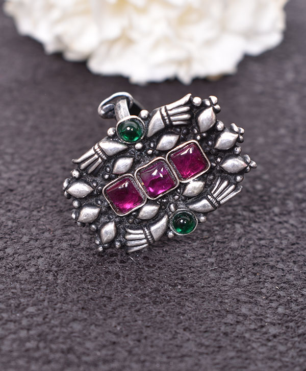 Temple Blossom Heritage Ring