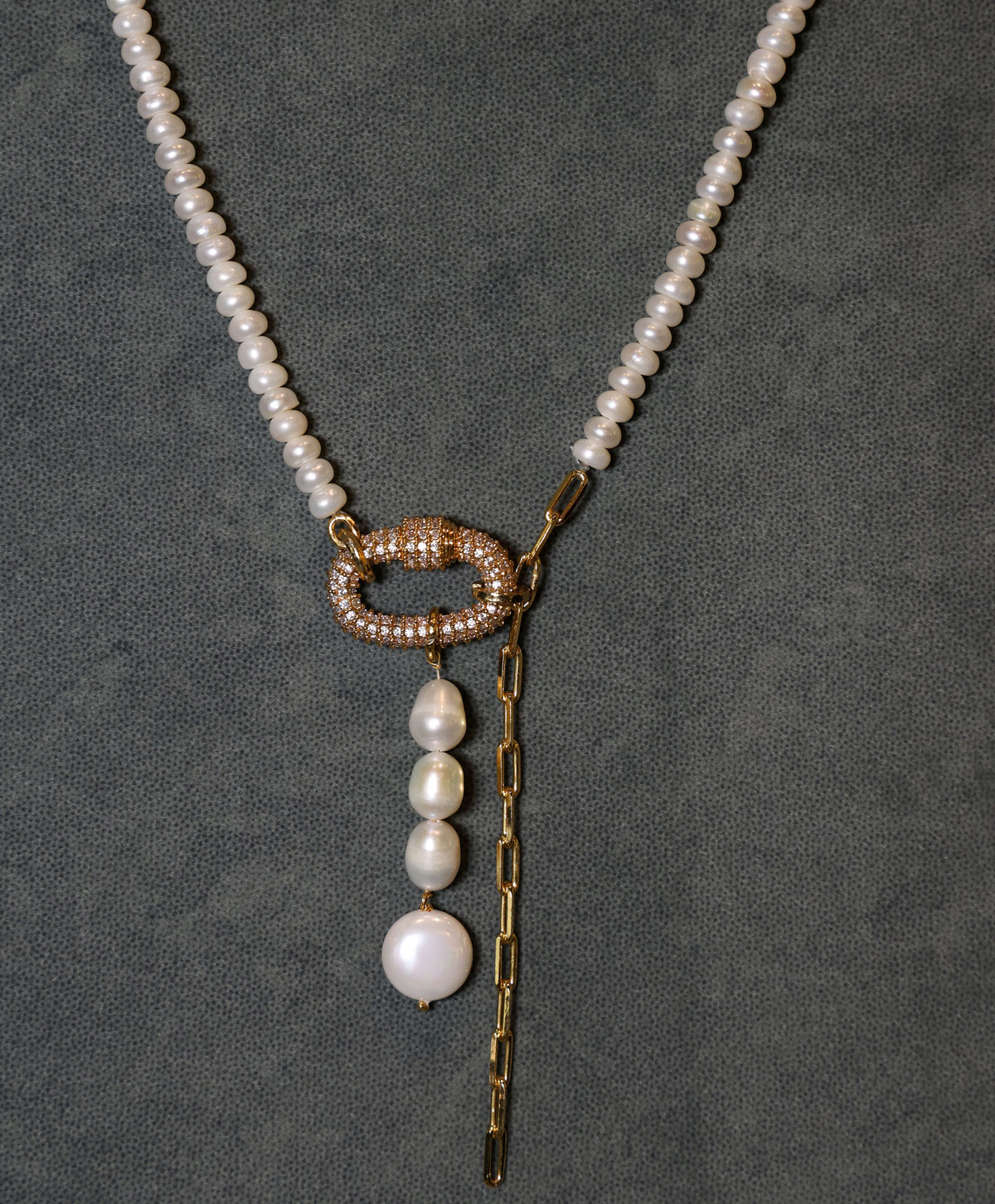 Lustre Loop Necklace
