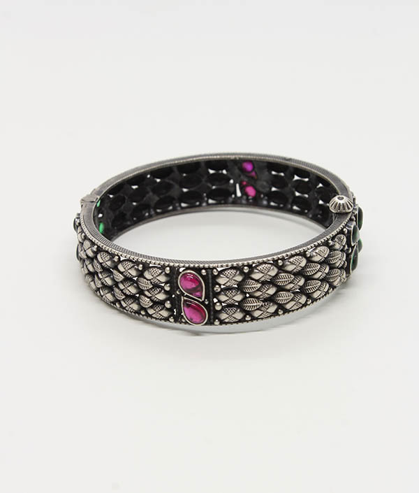 Divine Bloom Silver Kada