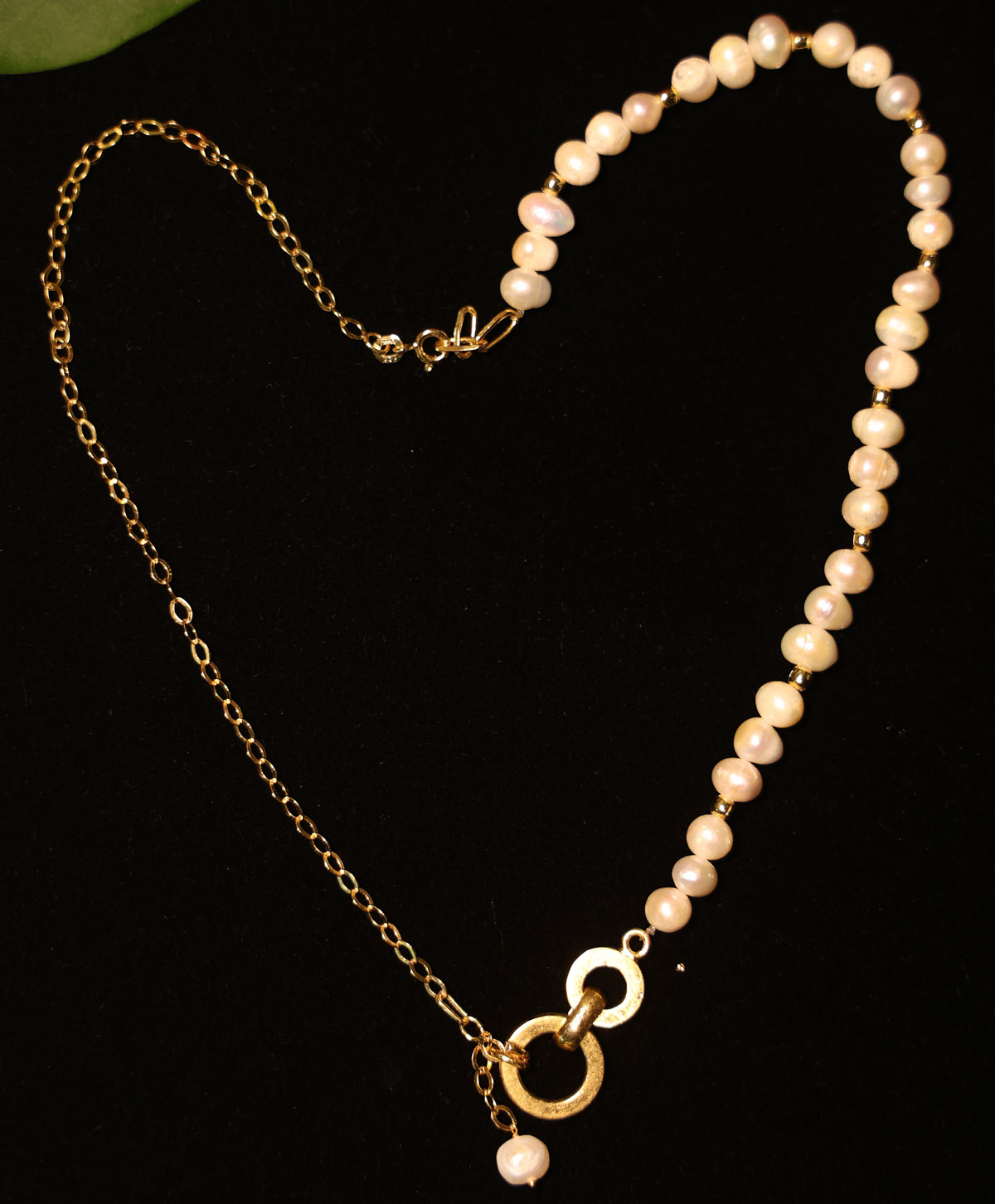 Eterna Link Pearl Necklace