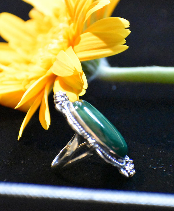 Regal Melachite Ring