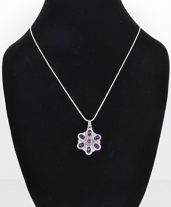 Violet Petal Pendant
