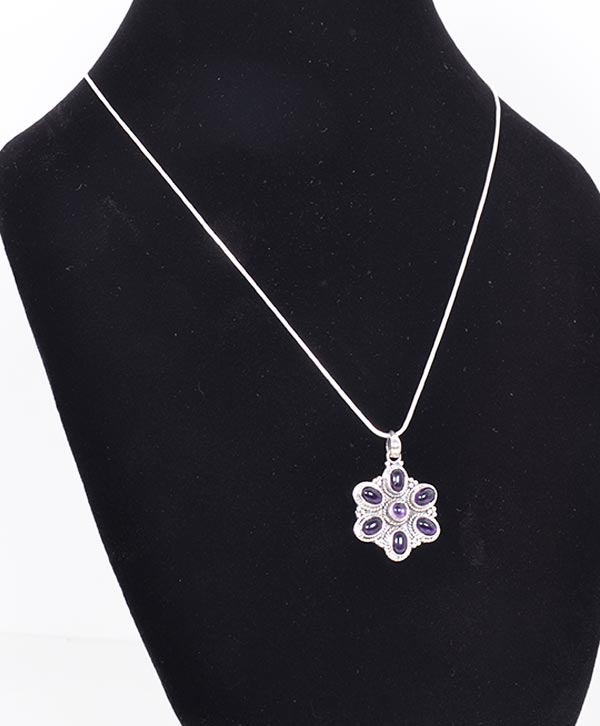 Violet Petal Pendant