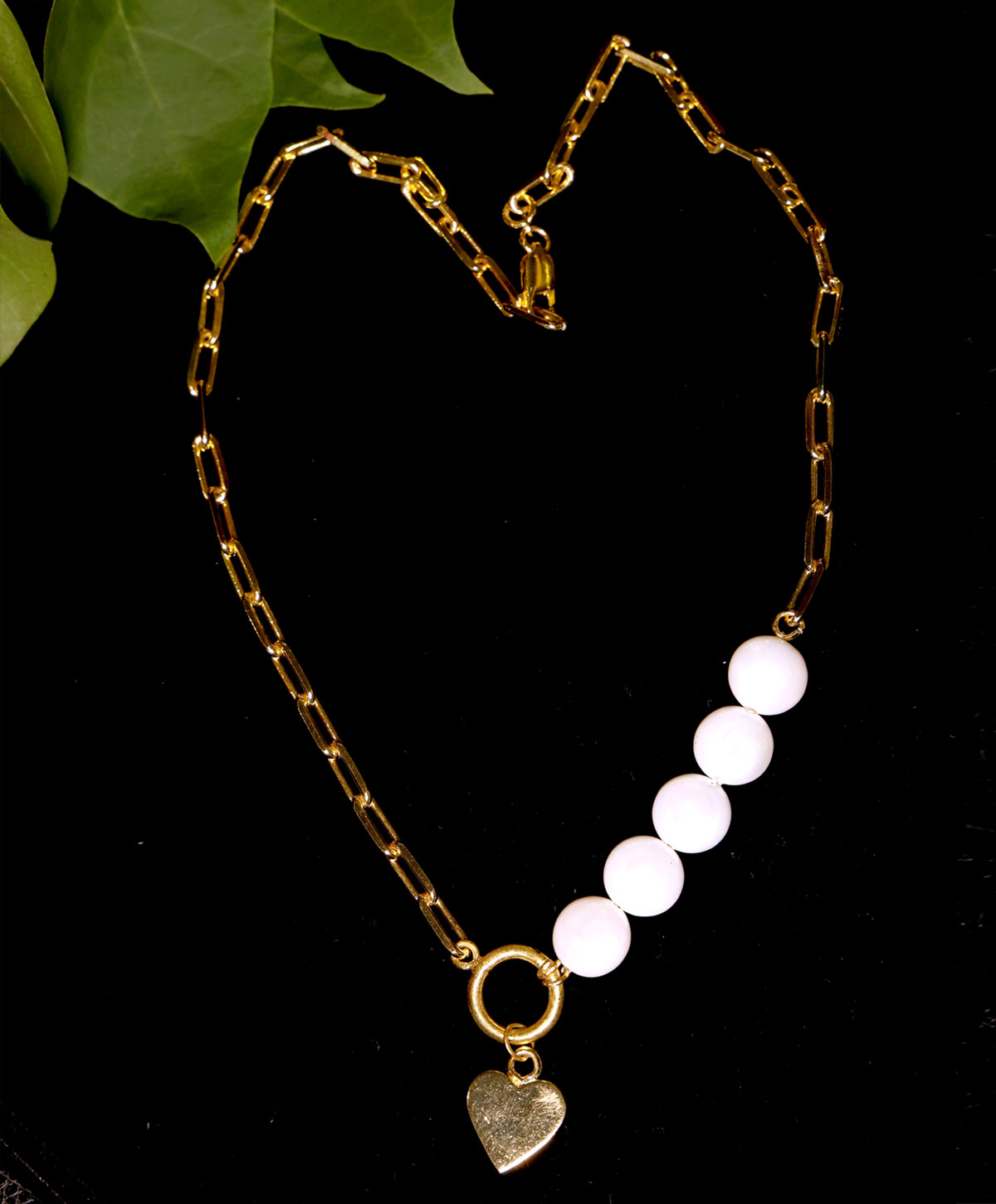Heart of Pearls Neacklace
