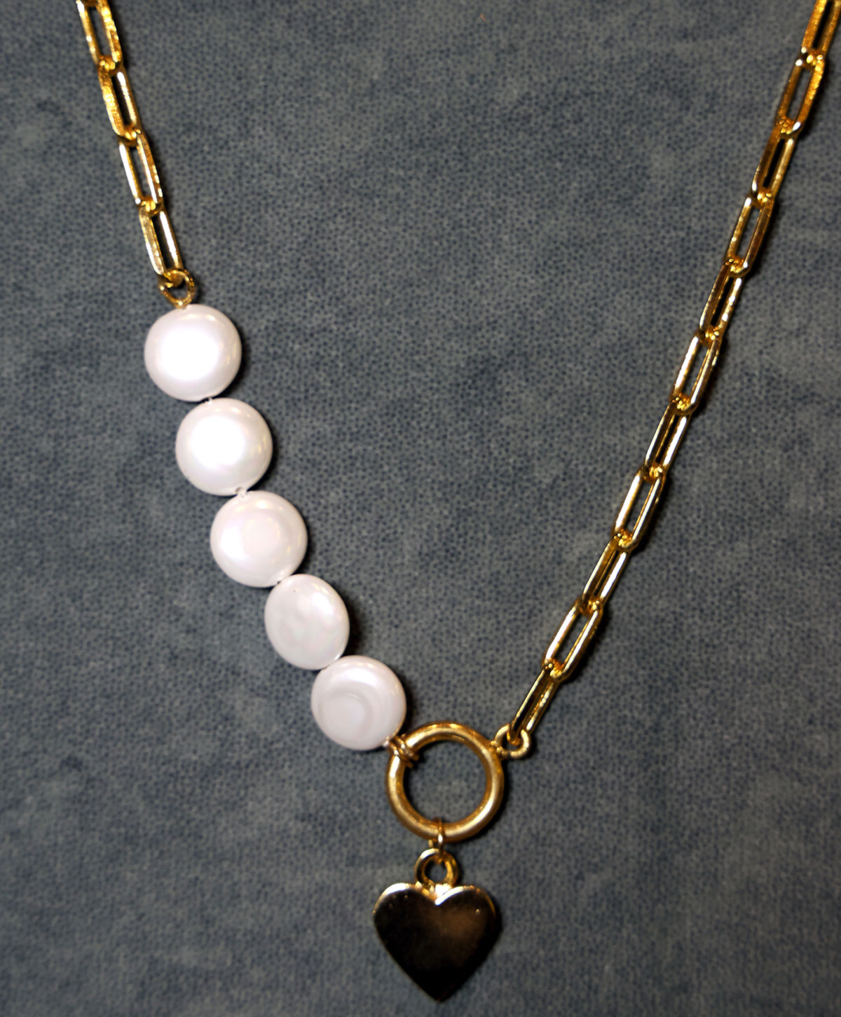 Heart of Pearls Neacklace