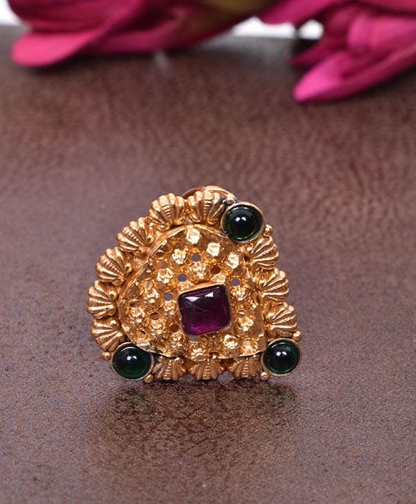 Devika Temple Grandeur Ring