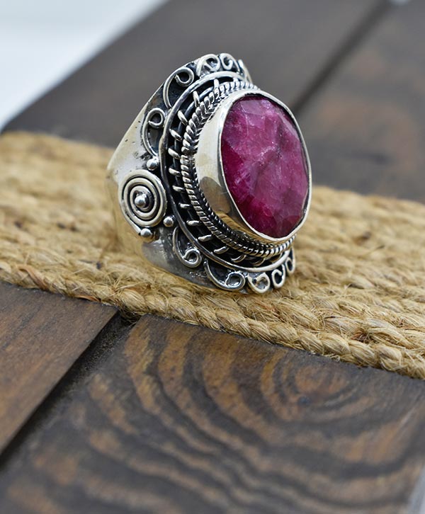 Pink Blossom Ring
