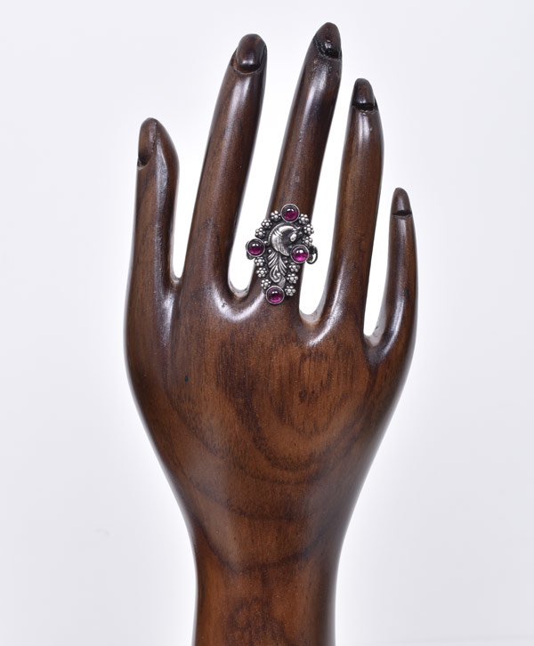 Zohra Heritage Feather Ring