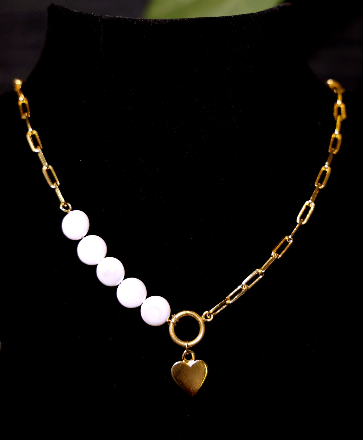 Heart of Pearls Neacklace