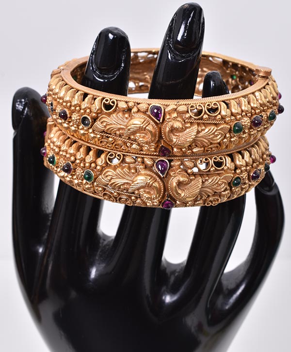 Peacock Treasure Bangles