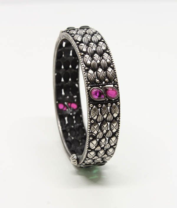 Divine Bloom Silver Kada