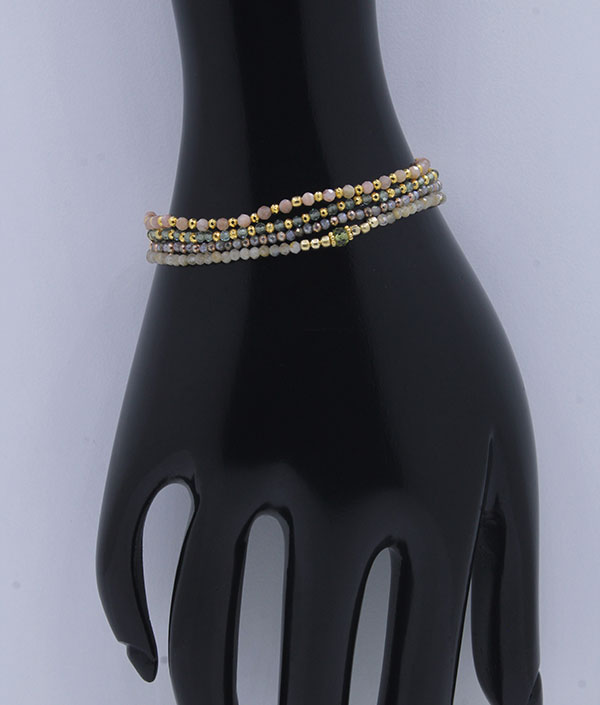 Strechable Multi Beads Bracelets