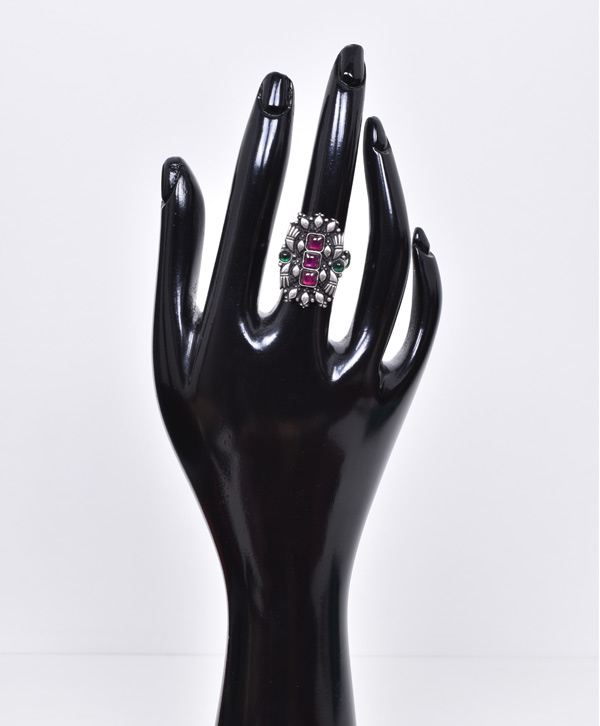 Temple Blossom Heritage Ring