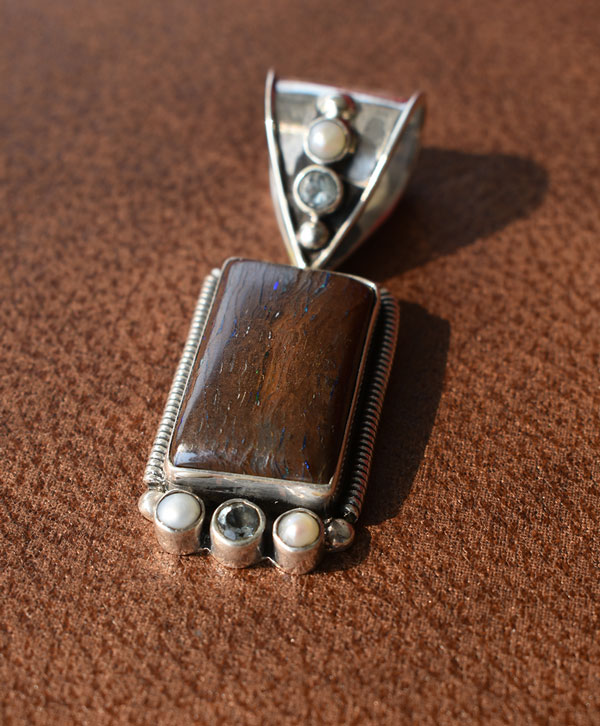 Bolder Opal Pendant