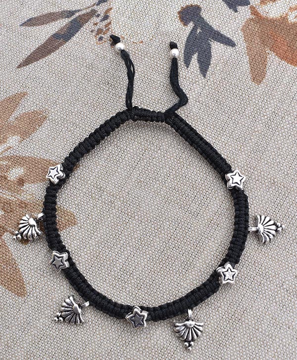 Tribal Tassel Anklet