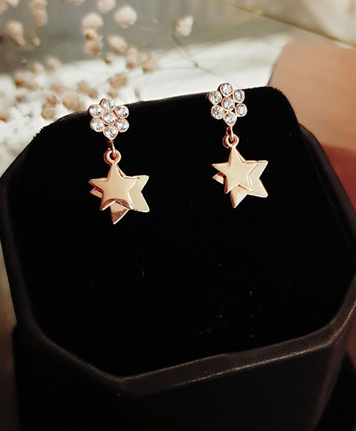Twinkling Star Earrings