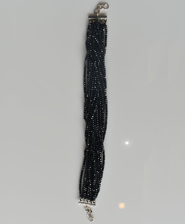 Obsidian Layers Bracelet