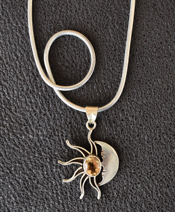Sun & Moon Pendant