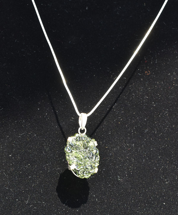 Moldavite Pendant