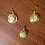 Golden Moon Pearl Set