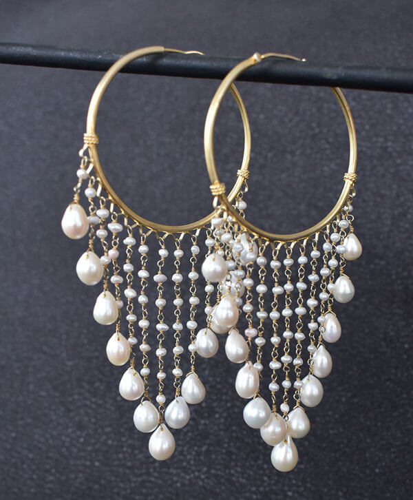 Mughal Drop Hoops