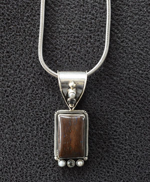 Bolder Opal Pendant