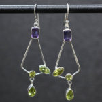 Mystic Charolite Earrings