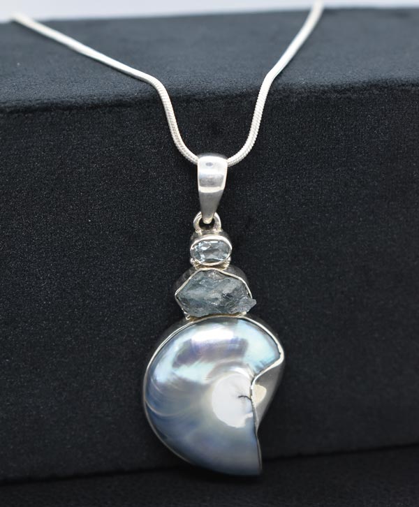Nautilus Shell Pendant