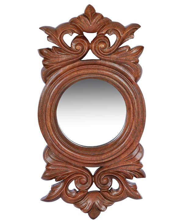 Hand Carved Mirror Frame