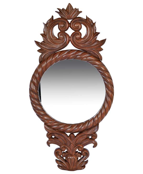 Hand Carved Mirror Frame
