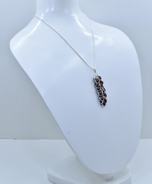 Garnet Cluster Elegance