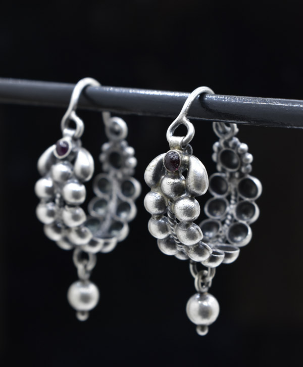 Silver Hoops