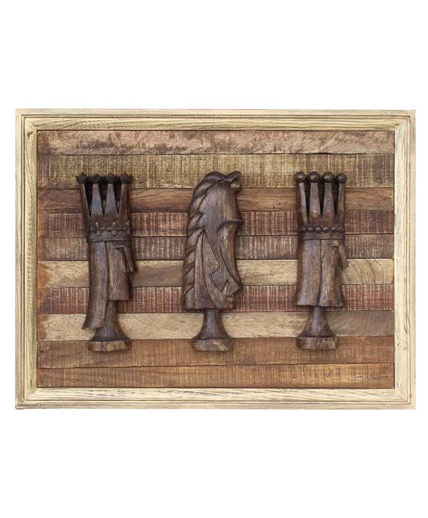 King, Queen & Horse Wall Art