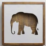 Lighting Elephant Wall Art