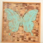 Hand Made Butterfly Wall Art