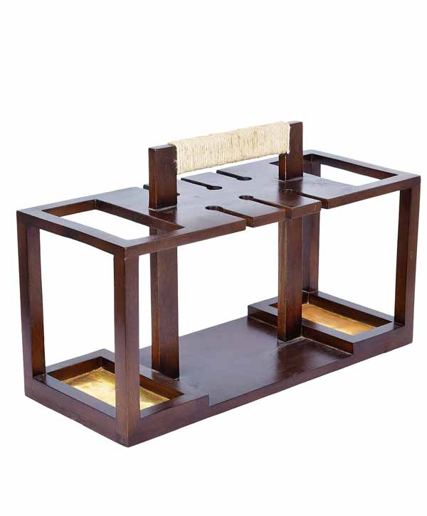 Wine Bottle & Glass Holder