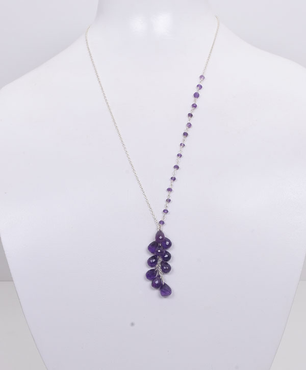 Amethyst Vine Necklace