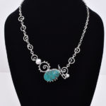 Turquoise Swirl