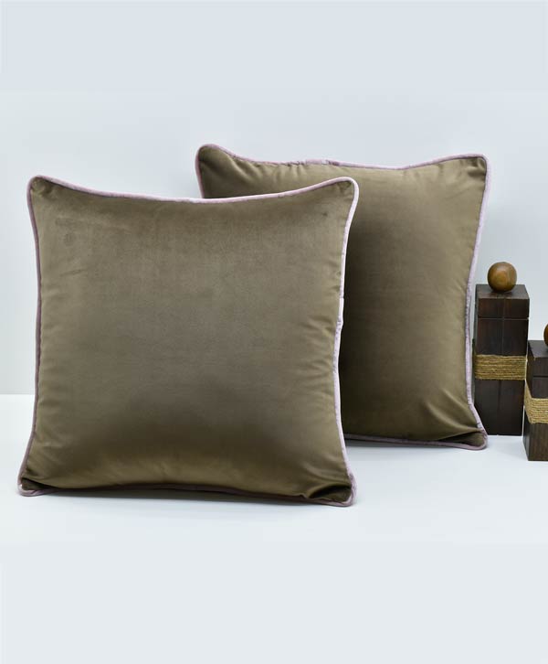 Brown & Pink Cushion Covers