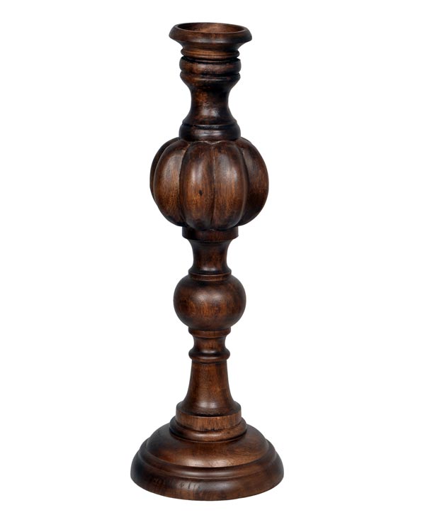 Carved Candle Stand