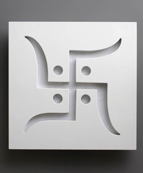 Divine Lit Swastik Art