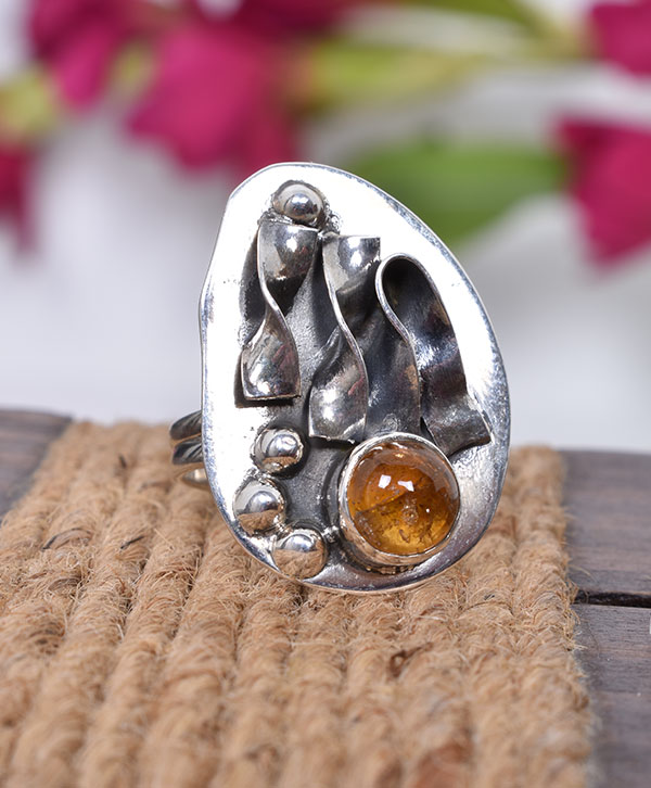 Solar Crest Ring