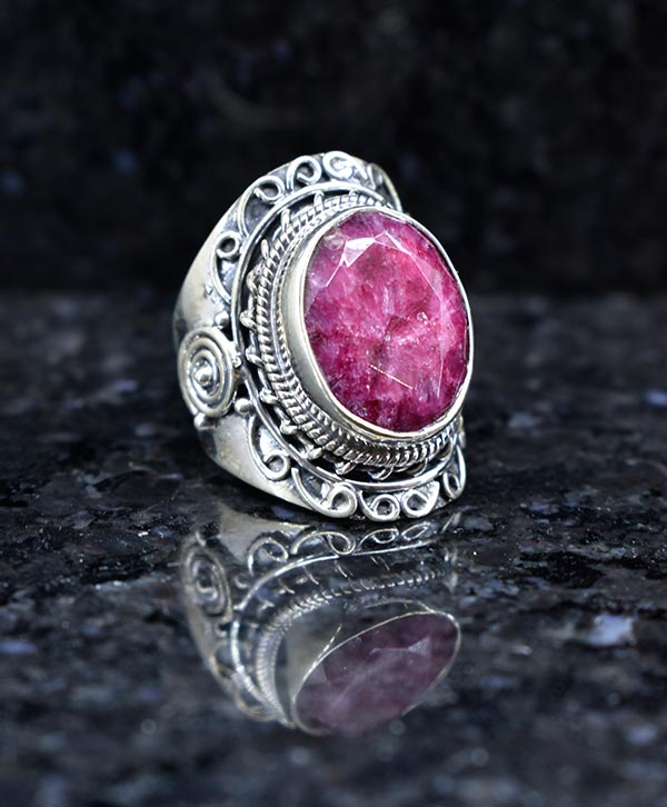 Pink Blossom Ring