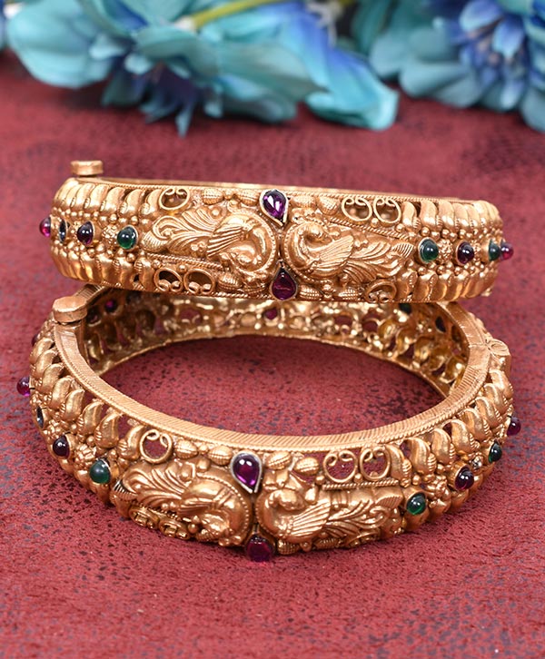 Peacock Treasure Bangles
