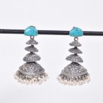 Ocean Dome Jhumkas